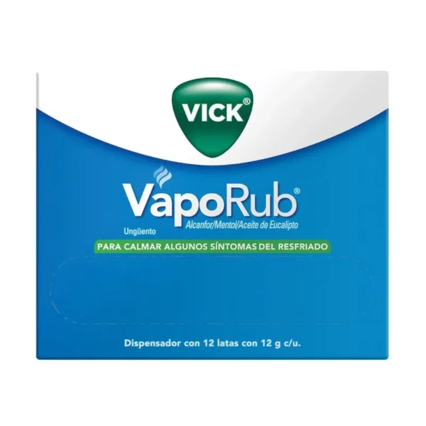 VAPORUB UNG 12G C/12LATS