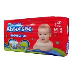 KB ABSORSEC PAÑAL E3 MED C/40