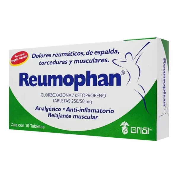 REUMOPHAN 50/250 MG 10 TAB