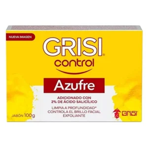 GRISI CONTROL AZUFRE JABON C/125G