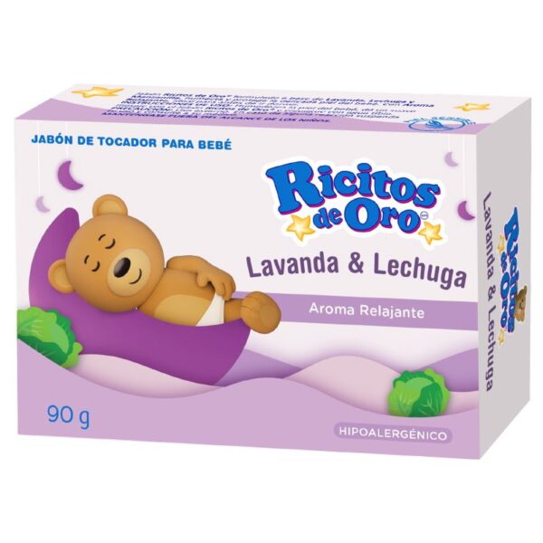 JBNGRISI 90GR RICITOS DE ORO C/LAVANDAYLECHUGA