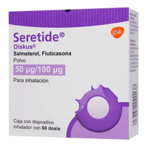 SERETIDE DISKUT DISPOSITIVO INHALADOR 50UG 100UG C/1