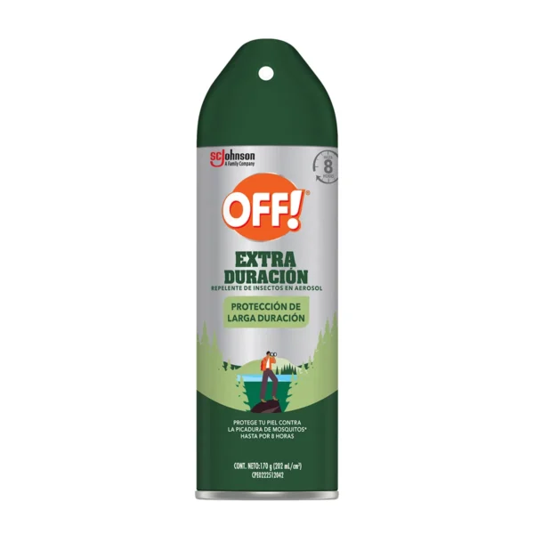 OFF REPELENTE EN AEROSOL C/202ML