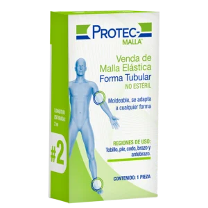 VENDA MALLA TUBULAR ELASTICA  NO 2 1PZA