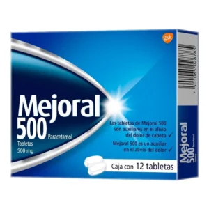 MEJORAL TAB 500MG C/12