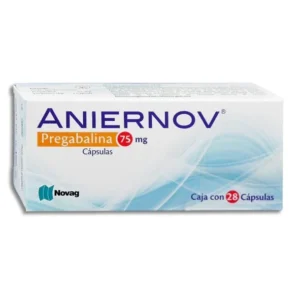 ANIERNOV 75MG  CAPSULAS C/28