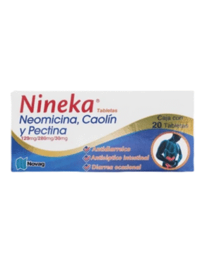 NINEKA TAB 280MG 129MG 30MG C/20