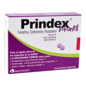 PRINDEX INF TAB  3MG 1MG 80MG C/20