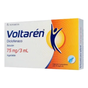VOLTAREN 75 MG SOL INY 3ML C/5 AMP