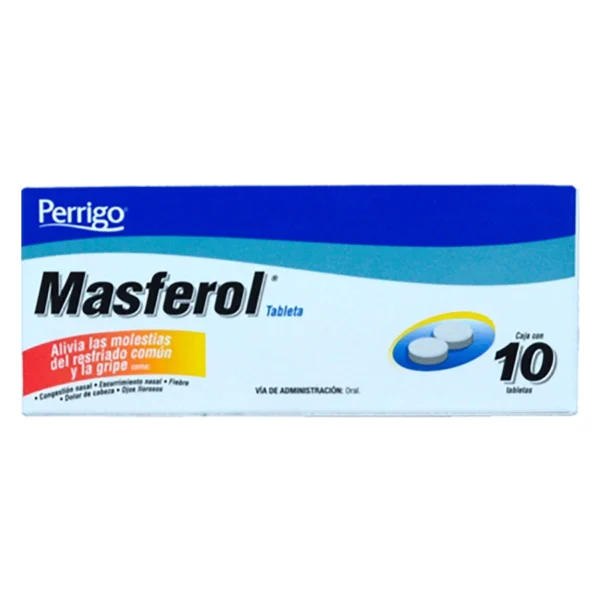 MASFEROL TAB 500MG 25MG 5MG 4MG C/10
