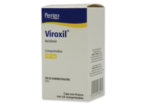 VIROXIL COMP 200MG C/25