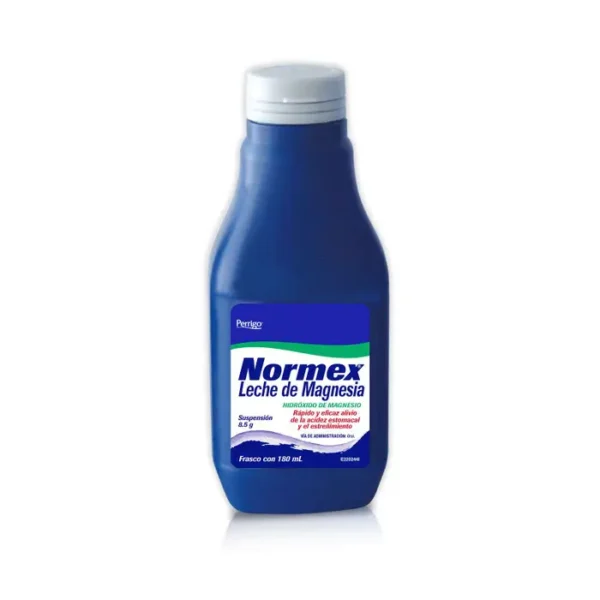 NORMEX(LECHE DE MAGNESIA 8.5G)180ML SUSP &