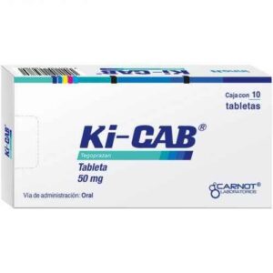 KI CAB TAB 50MG C/10