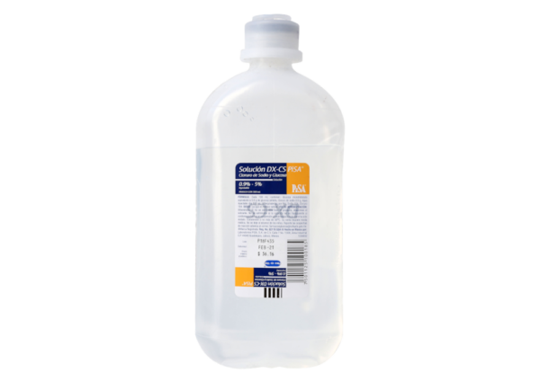 SOLUCION DX-CS 900MG 5G C/500 ML