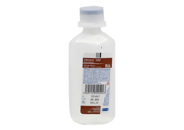 OTROZOL SOL INY 500MG C/100ML