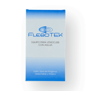 FLEBOTEK EQUIPO PARA VENOCLISIS  CON AGUJA 1PZA