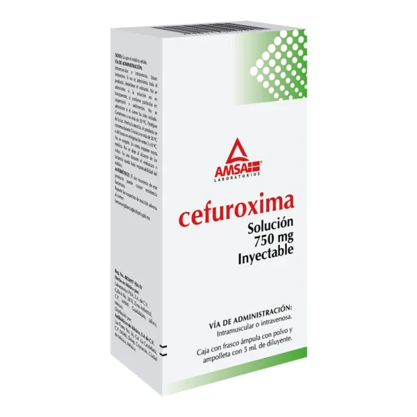 CEFUROXIMA SOL INY 750MG C/1