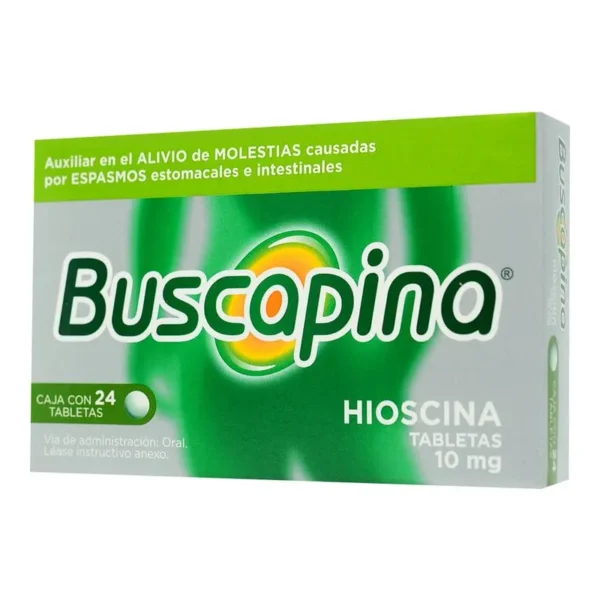 BUSCAPINA 10MG 24 GRAG