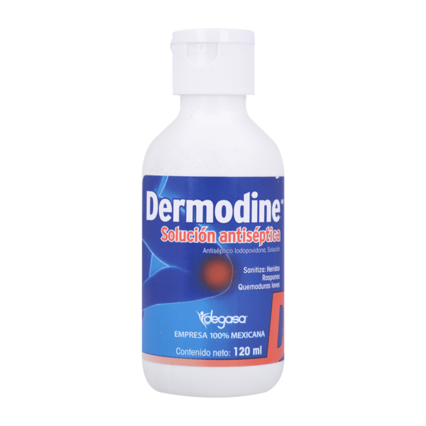 DERMODINE SOLUCION ATISEPTICA C/120ML