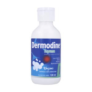 DERMODINE SOLUCION ESPUMA C/120ML