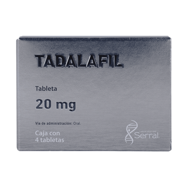 TADALAFIL 20MG TAB C/4