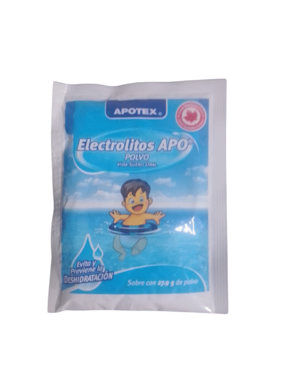 ELECTROLITOS APO PLV 2.9MG 1.5MG C/25