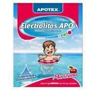 ELECTROLITOS APO MANZANA 4SOBRES POL