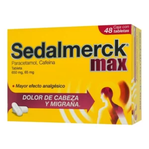 SEDALMERCK MAX TAB 650MG 65MG C/48