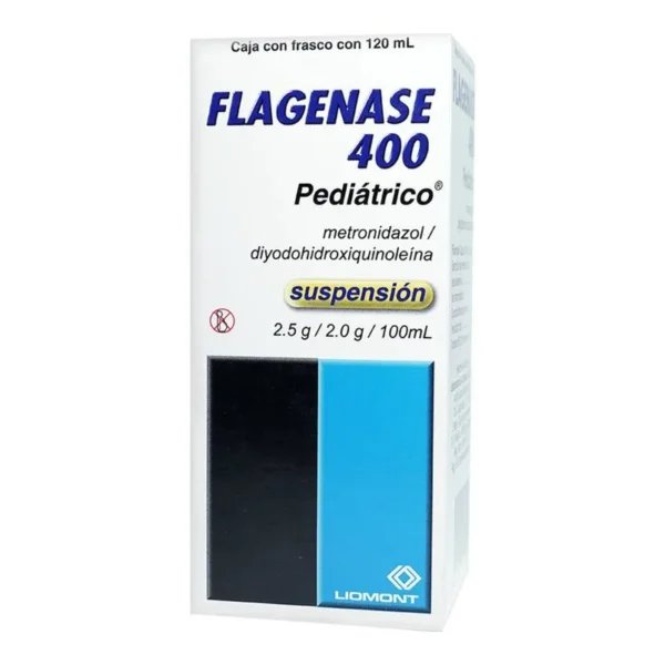 FLAGENASE 400 SUSP PED 2.5G 2.0G C/120ML