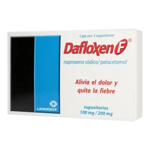 DAFLOXEN-F SUPS 100MG 200MG C/5