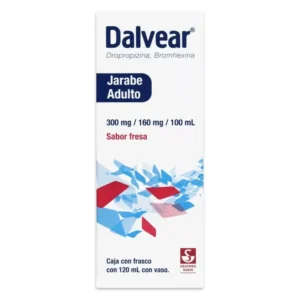 DALVEAR JAB 300MG 160MG  C/120ML