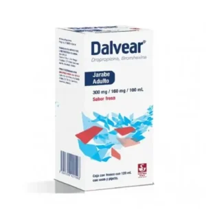 DALVEAR SF JAB 300MG 160MG  C/120ML