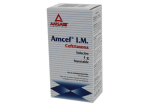 AMCEF I.M. SOL INY 1G 3.5ML C/1