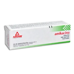 AMIKACINA SOL INY 100MG C/1