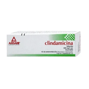 CLINDAMICINA SOL INY 300MG  C/1
