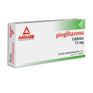 PIOGLITAZONA TAB 15MG  C/7