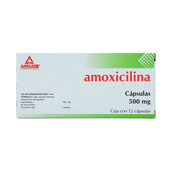 AMOXICILINA CAP 500MG C/12