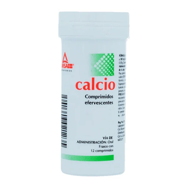 CALCIO 500MG (CALACTIV-EF) 12TABS