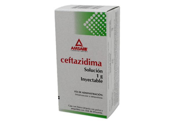 CEFTAZIDIMA SOL INY 1G 3ML C/1