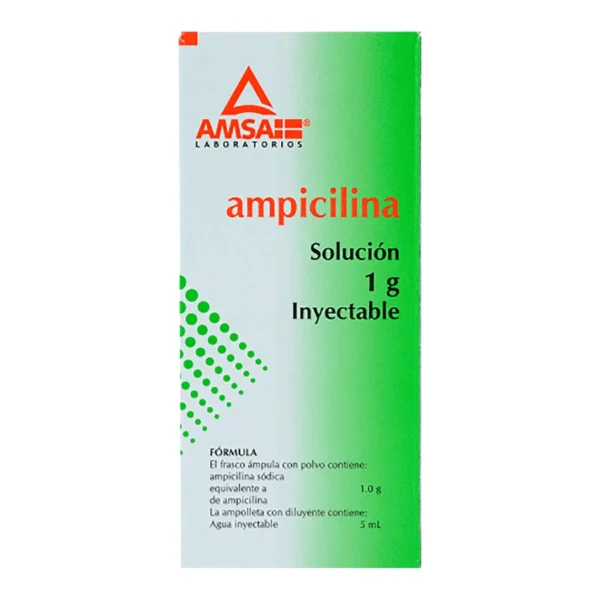 AMPICILINA SOL INY 1G C/1 AMP