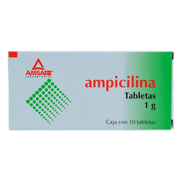 AMPICILINA TAB 1G C/10