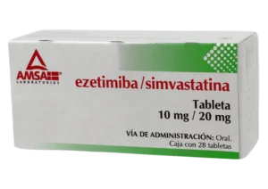 EZETIMIBA SIMVASTATINA TAB 10MG 20MG  C/28