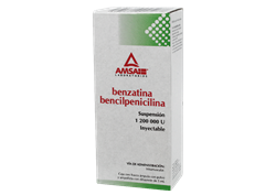 BENZATINA BENCILPENICILINA SOL INY 1 200 000U C/U