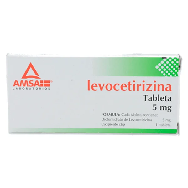 LEVOCETIRIZINA TAB 5MG C/10