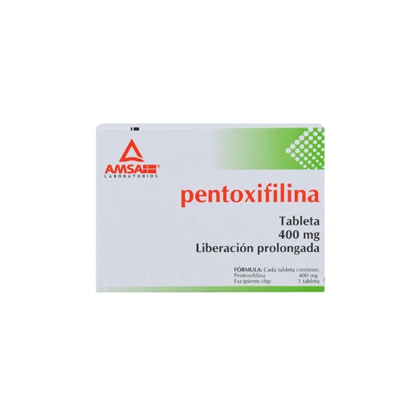 PENTOXIFILINA TAB 400MG C/30 AMSA