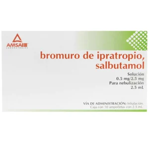 BROMURO DE IPRATROPIO-SALBUTAMOL  SOL C/10
