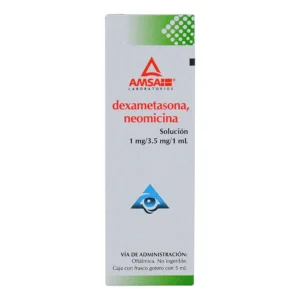 DEXAMETASONA NEOMICINA SOL OFT 1MG 3.5MG C/5ML