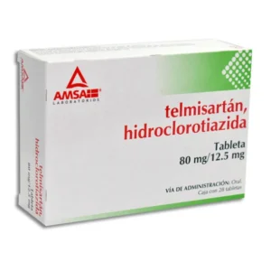TELMISARTAN, HIDROCLOROTIAZIDA 80MG 12.5MG C/28