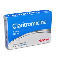 CLARITROMICINA TAB 500MG  C/10