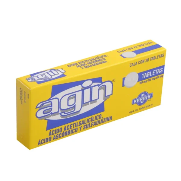 AGIN TABS 300MG 250MG C/20